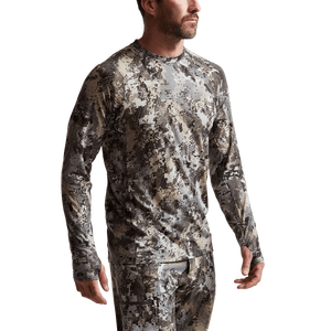 Men's Camouflage Hunting Baselayer Long Sleeve Moisture Wicking <b>Thermal</b> <b>Top</b> Quick Dry Breathable Digital Camo Performance Shirt - Product Image 3