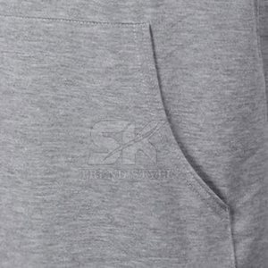 Sudadera con capucha de algodón de buena calidad al por mayor, personalizada para hombre, ropa informal, sudadera sin mangas lisa para hombre en venta - Product Image 6