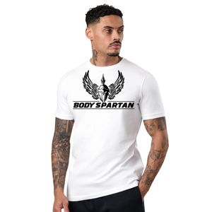 <b>Mens</b> <b>White</b> Classic Jersey T-<b>Shirt</b> <b>Short</b> <b>Sleeve</b> Lightweight Breathable Eco-Friendly Athletic Training Running Fitness 100% Cotton - Product Image 1