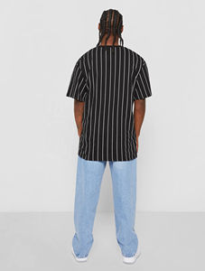 T-shirts pour hommes de qualité professionnelle, vente en gros, 260 g/m², surdimensionnés, personnalisés, en coton épais, avec motifs graphiques - Product Image 3