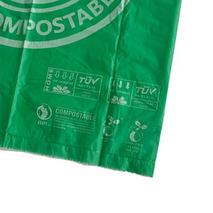 Sacs poubelles biodégradables et compostables en PLA/PBAT sur rouleau grande capacité 100% sacs à ordures en plastique biodégradables - Product Image 3