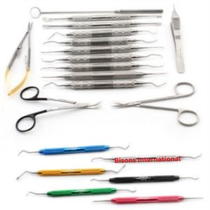 BISONS - Instrumentos Quirúrgicos Dentales de Alta Calidad, Paquetes Periodontales de Acero Inoxidable para Cuidado Bucal, CE ISO OEM - Product Image 3