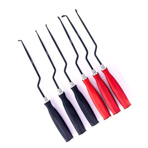 Juego de Curetas de Bayoneta para Columna Lumbar Premium, 12 Piezas, Instrumentos Quirúrgicos Ortopédicos de Acero Inoxidable Reutilizables, Mínimamente Invasivos, CE - Product Image 4