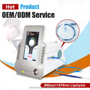 Láser Diodo 6 en 1 Endolaser 980nm+1470nm para Liposucción, Reducción de Grasa, Eliminación de Hongos Vasculares y de Uñas, Estiramiento Facial - Product Image 1