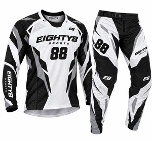 ชุดเสื้อและกางเกงแข่งรถวิบากแบบมืออาชีพ พิมพ์ลายตามสั่ง สำหรับรถวิบาก MX Enduro แห้งเร็ว ใช้ได้ทุกฤดู - Product Image 4