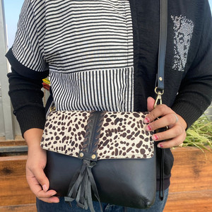 Usine En Gros Designer Imprimé Animal Véritable Cuir De Vachette Gland Sac À Bandoulière pour Femmes Mode De Luxe Bracelet Sacs À Main - Product Image 2