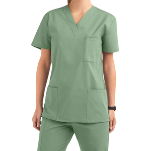 New Products Polyester Spandex Fashionable Male Uniform Scrub <b>Sets</b> Men <b>Doctor</b> Hospital Medical Scrubs Uniform <b>Set</b> - Product Image 4