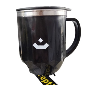 Trending Custom 450ml Capacity Stainless Steel Travel Mug UV Printing <b>Screen</b> Printing Coffee Cup <b>Plastic</b> Stainless Steel Cup - Product Image 3