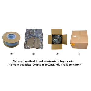 Étiquette RFID UHF passive à longue portée de lecture, en papier couché, 860-960 MHz, étiquette à puce étanche pour contrôle d'accès, taille 45x20 mm, antenne - Product Image 5