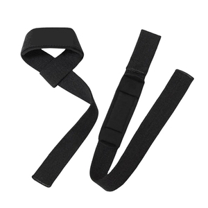 Correa de agarre para fitness para hombres y mujeres, para entrenamiento de fuerza, antiesguinces, para levantamiento de peso muerto, press de banca y envoltura deportiva de muñeca - Product Image 1