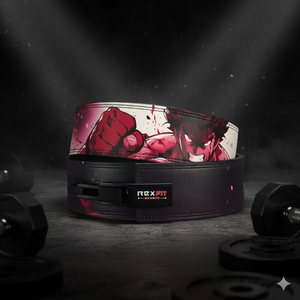 Cinturón Deportivo Rexfit de Cuero Ajustable y Resistente para Entrenamiento de Fuerza, con Hebilla Duradera y Soporte para Sentadillas - Product Image 1