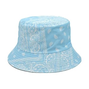 HF Retro Fashion Double Side Basin Letter Print Heat-Transfer Sunshade Canvas Bow <b>Bucket</b> <b>Hat</b> 100% Cotton Breathable Unisex - Product Image 1