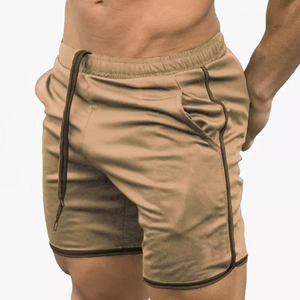 High Quality Custom OEM ODM Men's Solid Color Drawstring <b>Shorts</b> Quick Dry Breathable Casual Gym Workout Activewear Sport <b>Shorts</b> - Product Image 1