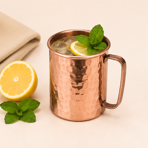 Handcrafted Pure Solid Copper <b>Moscow</b> <b>Mule</b> Mug Hammered Design Copper <b>Cup</b> for Barware Wedding Gifts with Custom Logo Options - Product Image 3