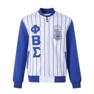 เสื้อแจ็คเก็ตฟลีซอุ่นๆ สำหรับผู้ชาย แบรนด์ Phi Beta Sigma Air Tech ทรงพอดีตัว ผ้าพรีเมียม เสื้อผ้าสำหรับสมาคมพี่น้องชาวกรีก เสื้อคลุมกีฬา - Product Image 1