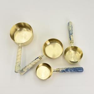 Mejores Precios para Uso Diario: Juego de 4 Tazas Medidoras de Acero Inoxidable con Asas de Resina, Accesorios de Cocina, Herramientas para Hornear - Product Image 3