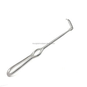 Ciseaux chirurgicaux |   Instrument manuel réutilisable en acier inoxydable long et courbé pour la gestion des tissus mous en chirurgie maxillo-faciale CE - Product Image 1