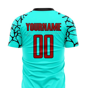 Uniforme de Fútbol Sublimado Transpirable de Secado Rápido con Logotipo Personalizado de Primera Calidad, Hecho Profesionalmente, 100% Poliéster, Unisex, Servicio OEM - Product Image 6