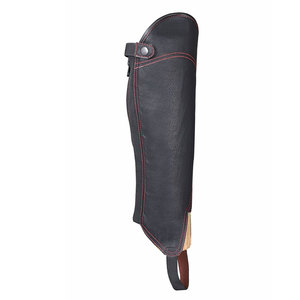 OEM 2026 Chaps d'équitation réversibles en cuir véritable pour homme, haute qualité, équipement équestre de compétition - Product Image 4