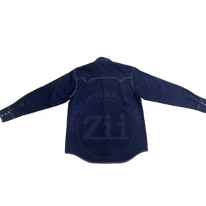 Vêtements de travail de sécurité haute visibilité australiens, résistants au feu, au pétrole et au gaz, en coton fluorescent FR, manches décontractées - Product Image 2