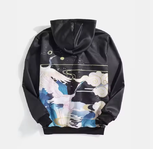 Sudadera con Capucha de Invierno para Hombre, 100% Algodón, Personalizada al por Mayor, con Impresión Digital, Estilo Urbano - Product Image 2