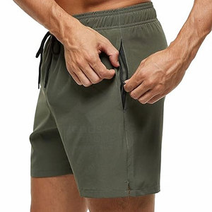 Nuevo Estilo, MOQ Bajo, Shorts de Baño para Hombre, Cintura Media, Color Sólido, Ecológicos, de Secado Rápido, Diseño Personalizado, Gran Venta - Product Image 4