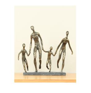 Sculpture minimaliste en aluminium alliant design épuré et présence artistique pour la décoration intérieure moderne - Product Image 4