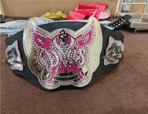 Cinturón de Campeonato de Lucha Libre Personalizado Divas W-W-E, 2 mm, N-I-K-K-I B-E-L-L-A, Cinturón de Título Femenino Personalizado, Aleación de Zinc, Chapado en Oro - Product Image 5