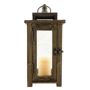 Farol de Madera Hecho a Mano Ecológico de Calidad Única, Diseño Admirable, Decoración para el Hogar, Uso en Interiores, Halloween, Navidad - Product Image 4