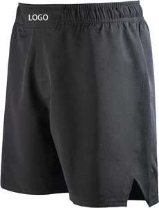 Ensemble de sport personnalisé avec velcro pour le kickboxing, le BJJ, le MMA, la boxe thaïlandaise - Shorts pour les combats UFC, vêtements d'arts martiaux, shorts de MMA - Product Image 3