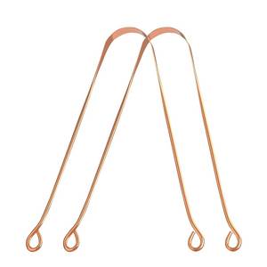 Copper Tongue <b>Cleaner</b> Minimalist Design Metal Mouth Hygiene Tool - Product Image 6