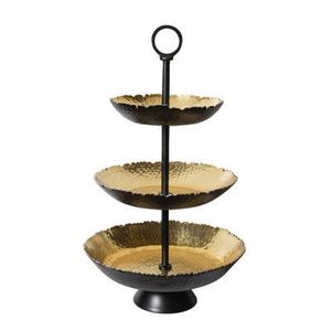 Support à gâteau en métal haute résistance avec un design élégant, parfait pour servir les gâteaux et comme centre de table décoratif - Product Image 2