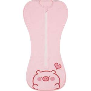 ถุงนอนสำหรับเด็กทารกผ้าใยสังเคราะห์จากไม้ไผ่สีชมพู0-6ม. - Product Image 5