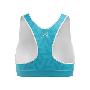 Soutien-gorge de sport personnalisé pour femme, imprimé floral, haute qualité, maintien élevé, dos nu, sans coutures, pour yoga et gym, grandes tailles - Product Image 2