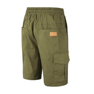 Breathable <b>Lightweight</b> Casual <b>Cargo</b> Men's <b>Shorts</b> with Modern Slim Fit Solid Pattern Quick Dry Feature Extra Storage Pockets - Product Image 2