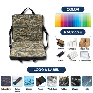 Cojín de Asiento Plegable Portátil, Transpirable, Ecológico, para Exteriores, Acolchado Grueso, Impermeable, para Caza y Camping - Product Image 2