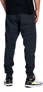 Pantalones Deportivos Gris Oscuro para Hombre, Cintura Elástica con Cordón, Casuales, de Algodón Medio, con Bolsillos Laterales, para Otoño - Product Image 2
