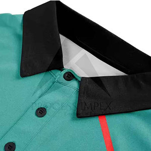 Polo décontracté à manches courtes pour homme, fabricant de vêtements pour homme, polo uni pour homme, polos décontractés de haute qualité - Product Image 5