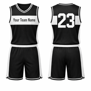 Ensemble d'uniformes de basketball personnalisés, écologiques, antibactériens et légers – Vente en gros, OEM, Fournisseur et Fabricant de haute qualité - Product Image 1