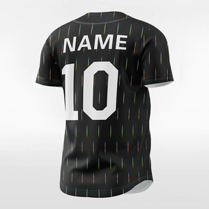 <span class=keywords><strong>Maillot</strong></span> <span class=keywords><strong>de</strong></span> baseball personnalisé à rayures pour hommes <span class=keywords><strong>et</strong></span> femmes, chemise uniforme à boutons, personnalisable, nom <span class=keywords><strong>de</strong></span> l'équipe, numéro, logo, grande taille, manches courtes - Product Image 4