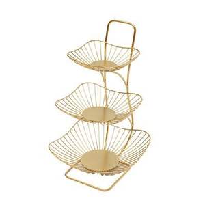 Cesta de frutas decorativa de hierro del fabricante Reliable, tazón de almacenamiento para mostrador de cocina, expositor de frutas, organizador de mesa de comedor - Product Image 4