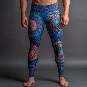Leggings Deportivos Sublimados al por Mayor para Hombre, Leggings de Yoga, Leggings de Gimnasio con Estampado para Ejercicio - Product Image 3
