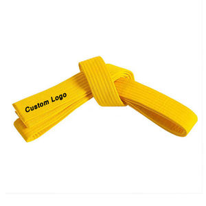Cinturones de Artes Marciales Profesionales para Entrenamiento de BJJ, Taekwondo y Jiu Jitsu, con Logotipo Personalizado, Ajustables, Venta al Por Mayor - Product Image 1