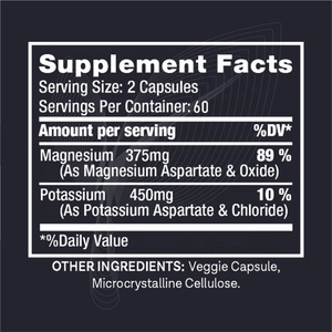 Meelefu OEM/ODM Cápsulas de magnesio y potasio Suplemento de potasio para apoyar vascular y pierna - Product Image 6