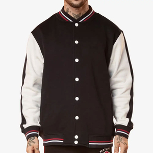 Custom Varsity <b>Jacket</b> Men-Wholesale Price Hot Sale Streetwear Unique Embroidery Premium Quality Stand Collar Wool Winter <b>Jackets</b> - Product Image 1