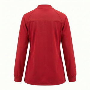 Chaqueta Médica Personalizable con Cremallera para Mujer, Multibolsillos, Ranura para Tijeras y Bolígrafos, Dobladillo Ventilado, Prenda Exterior, Venta al por Mayor de Chaquetas Médicas - Product Image 3