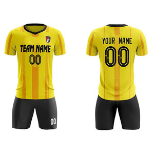 Equipación Profesional de Fútbol para Competiciones de Liga, Logotipo, Nombre, Número, Uniforme, Proveedor de Ropa Deportiva Resistente - Product Image 1