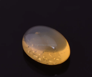 High grade <b>Fire</b> Mexican Opal Cabochon Smooth Oval Shape Polished Loose Gemstone for Jewelry Pendant and Bracelet Making - Product Image 3