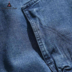 เสื้อฮู้ดยีนส์ผู้ชายแบบสั่งทำพิเศษปี 2026 ผลิตภัณฑ์ฤดูหนาว ราคาถูก ขายดี บริการ OEM เสื้อฮู้ดยีนส์ผู้ชาย - Product Image 4