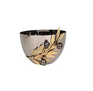 Ensemble de 2 bols et 2 cuillères plaqués or, écologiques, durables et luxueux, pour mariages indiens, fêtes, ou cadeaux de pendaison de crémaillère - Vente en gros - Product Image 6